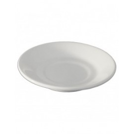 PLATO PARA CAFE EMBROCABLE BLANCO POLAR